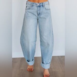 KanCan Billie Barrel Jeans